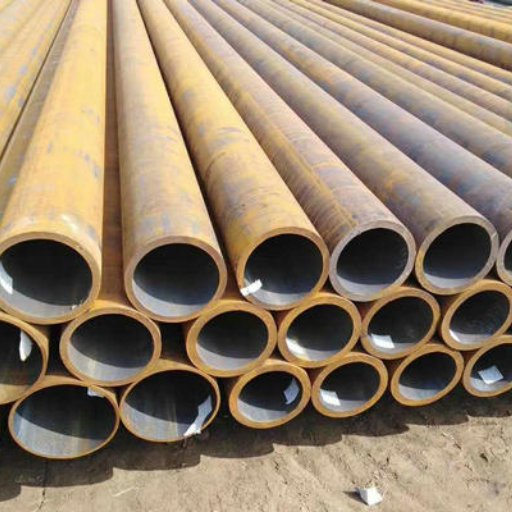 What types of steel are used in pipeline construction?