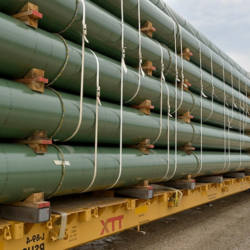 How is pipeline steel manufactured?