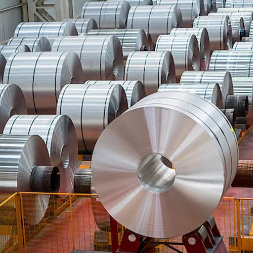 What are the different grades of stainless steel coils available?
