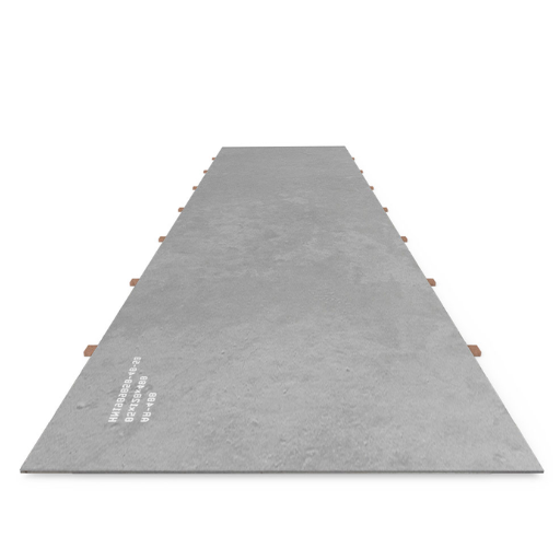 What are the common grades of abrasion-resistant steel?