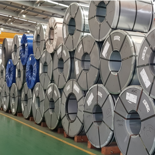 What are the mechanical properties of DC01 and DC04 cold-rolled steel?