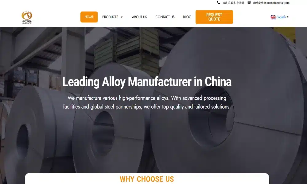 Jiangsu Zhonggongte Metallurgical Technology Co., Ltd.